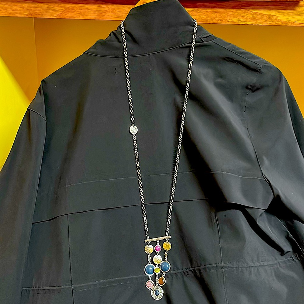 Chico’s reversible necklace and earrings
